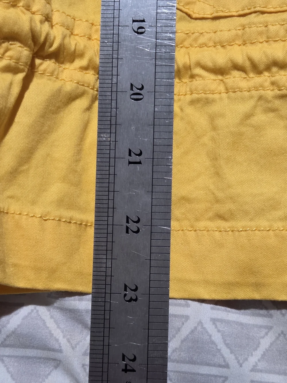 L.A.L. Live a Little Women's L Yellow Casual Utility Jacket Drawstring Full Zip